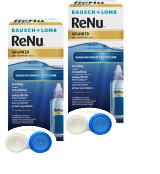 ReNu Advanced 2 x 60 ml s pouzdry