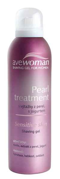 AVEWOMAN Pearl treatment - gel na holení pro ženy 150 ml