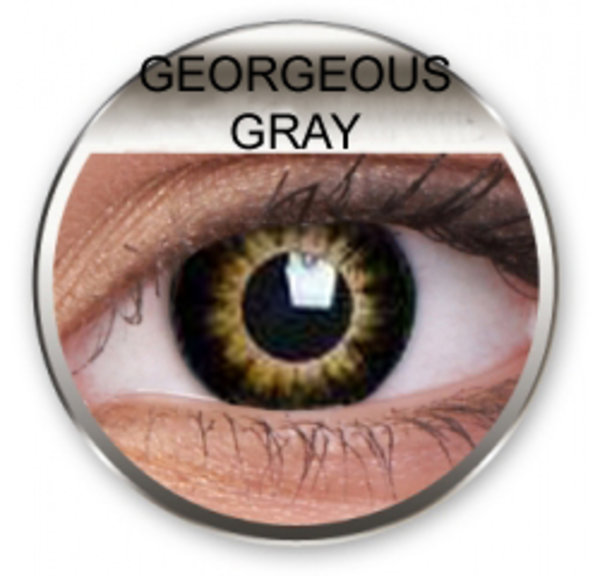 Georgeous Gray - Toric dioptrické (2 tříměsíční čočky)