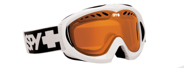 SPY Lyžařské brýle TARGA MINI - White / Persimmon